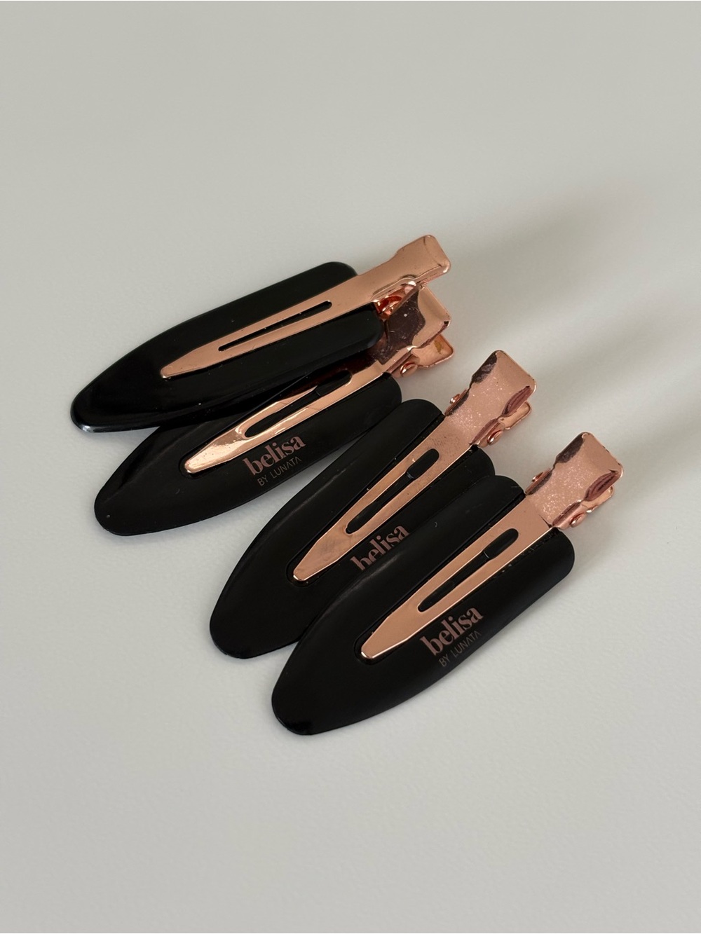Lunata Beauty Creaseless Hair Clips - Set of 4